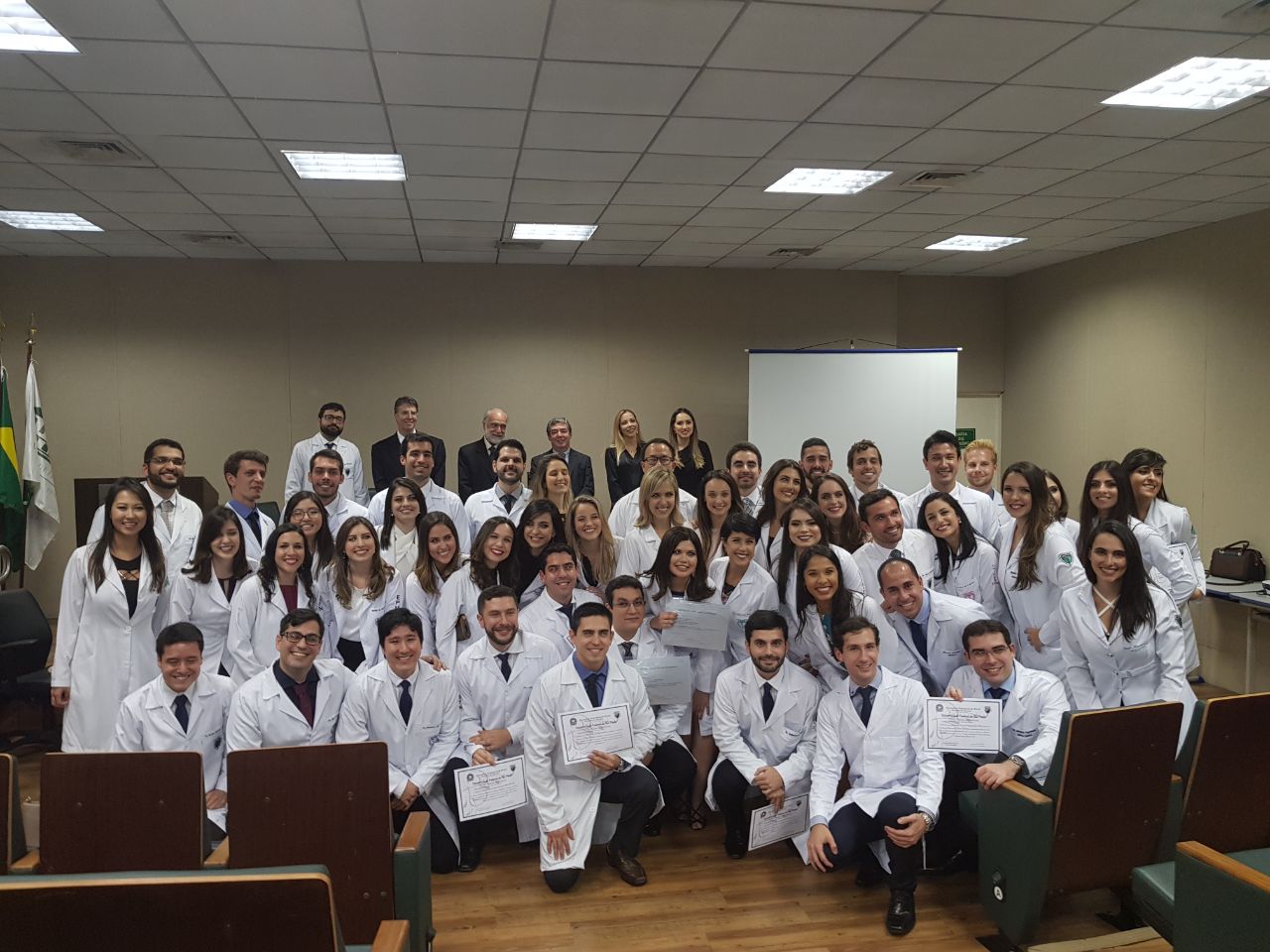 Equipe médica do Hospital Oswaldo Cruz