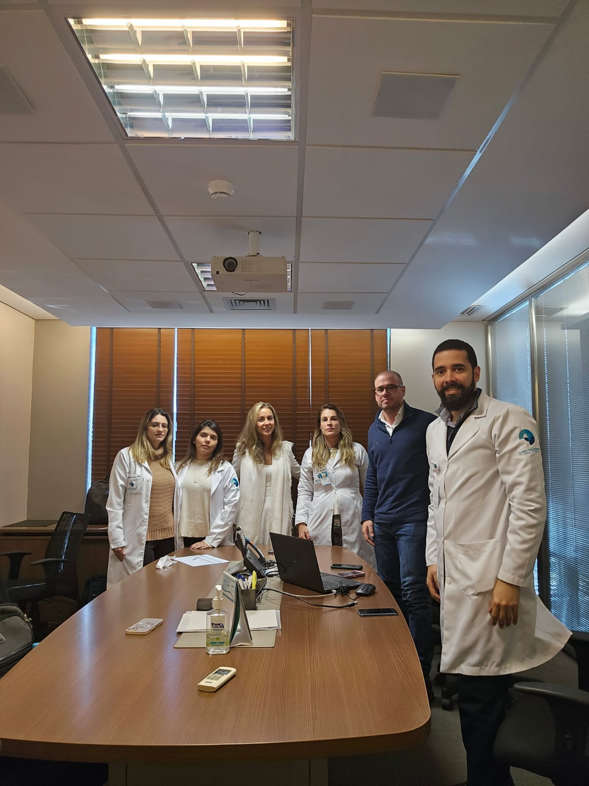Equipe médica do Hospital Oswaldo Cruz